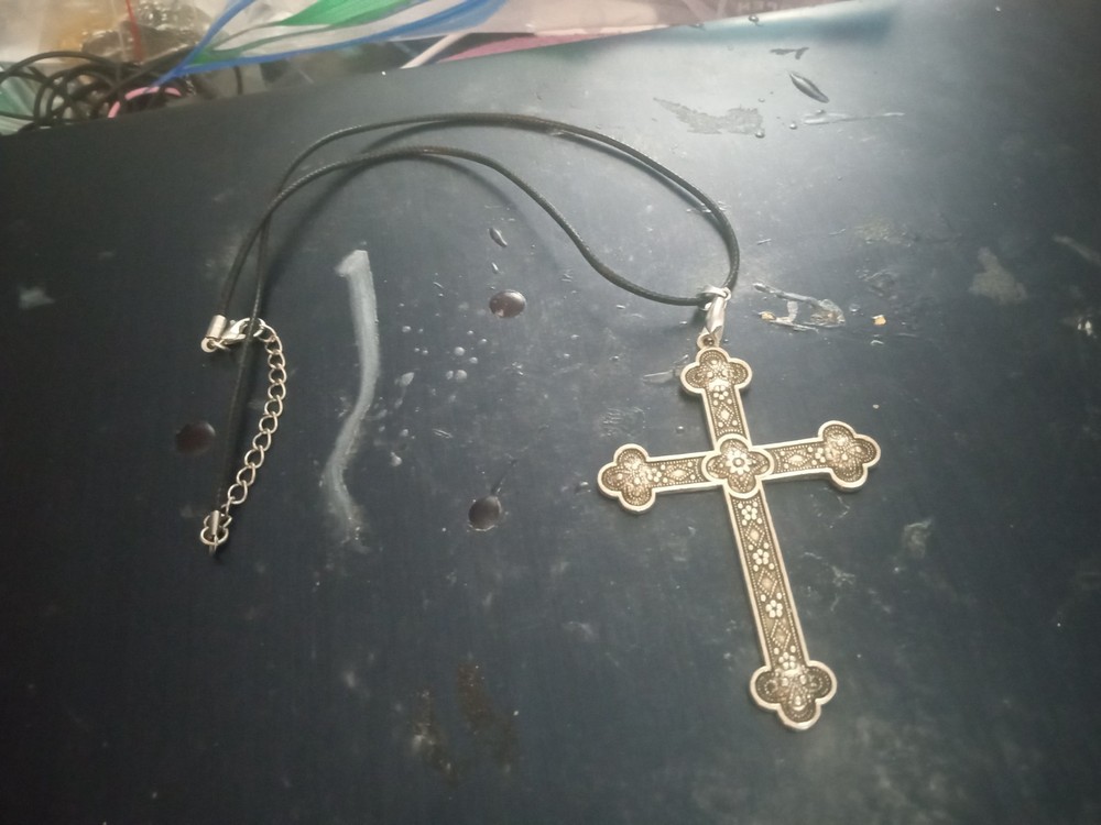 Handmade Silver Plated Cross Crucifix