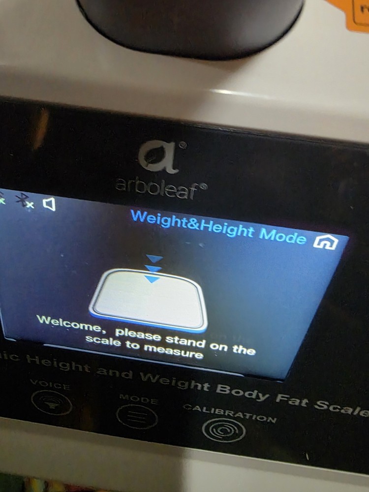 Arboleaf Digital Ultrasonic Height & Weight Smart Scale