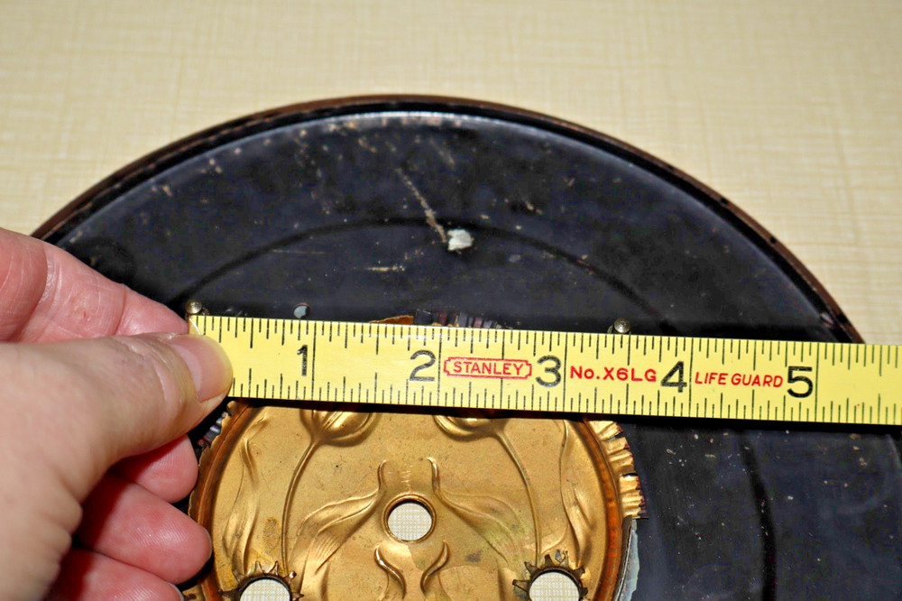 Mauthe FMS German Wall Clock Dial