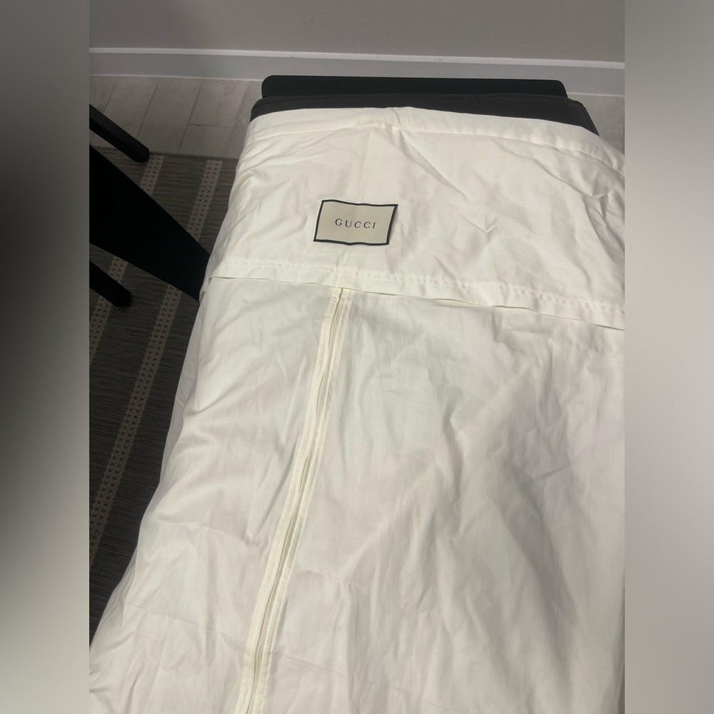Authentic Gucci cotton garment bag