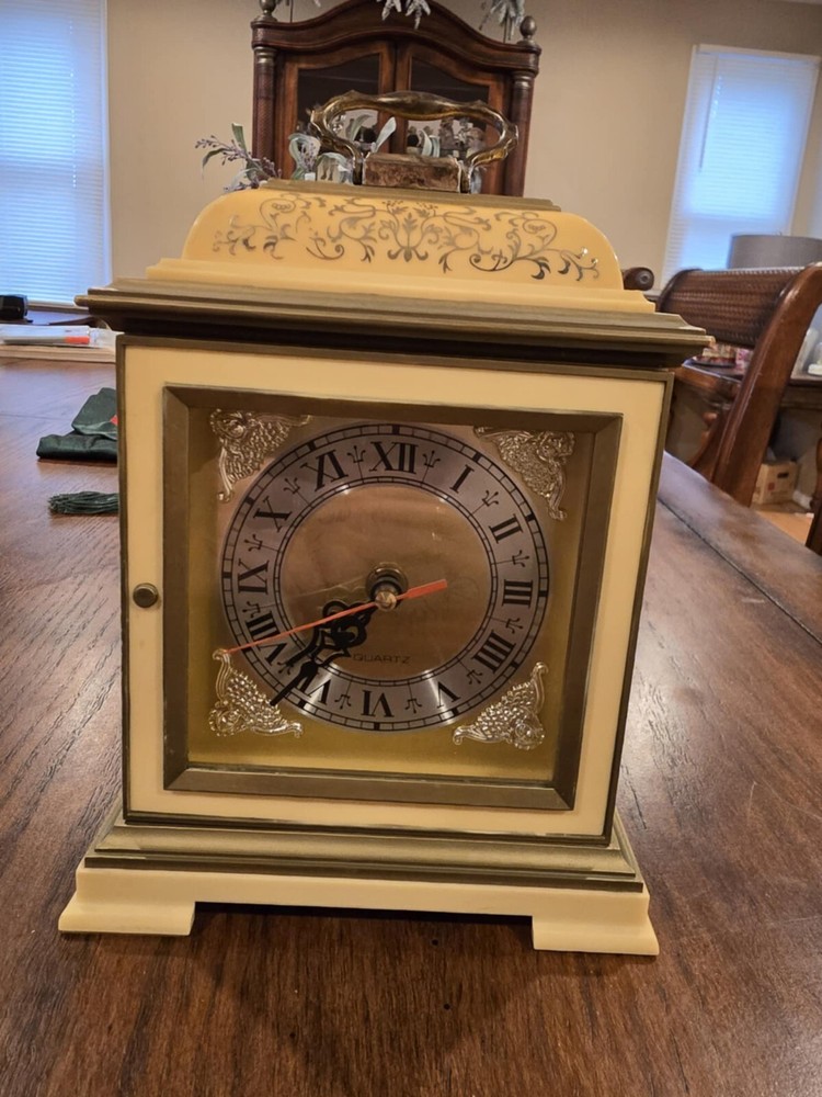 Vintage style mantel clock.