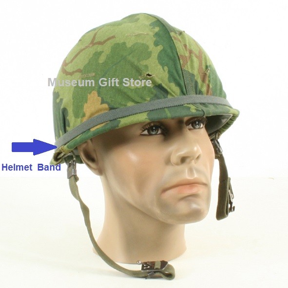 HELMET BAND CAT EYE for M1 M88 PASGT MICH HELMETS ARMY USMC MILITARY MADE IN USA