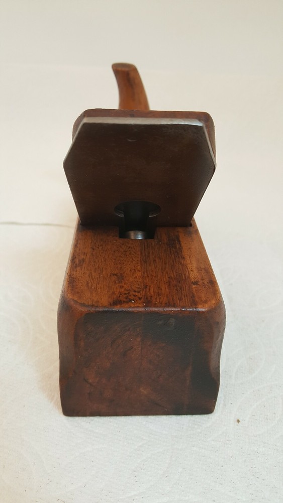Antique DR Barton horn handled smooth plane continental design