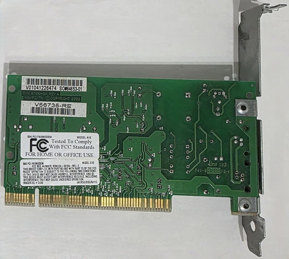 Lucent Technologies: 56k LT Winmodem Model V56735-RE