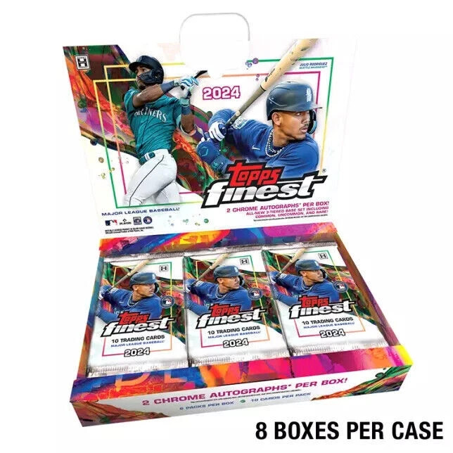 2024 Topps Finest Baseball - Inserts & Refractors -You Pick