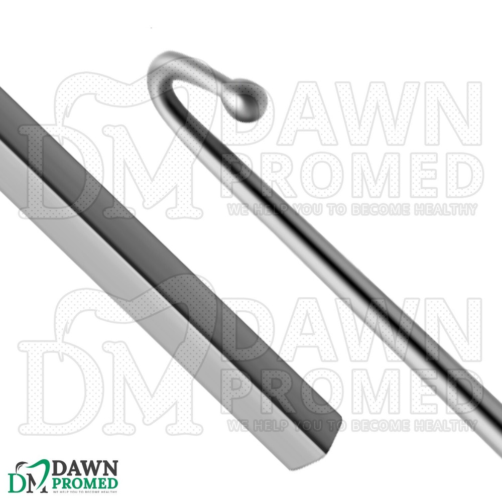 3 Pcs Covault Spay Hook 9″ W/Curved Probe Tip Veterinary Surgery Instruments Set