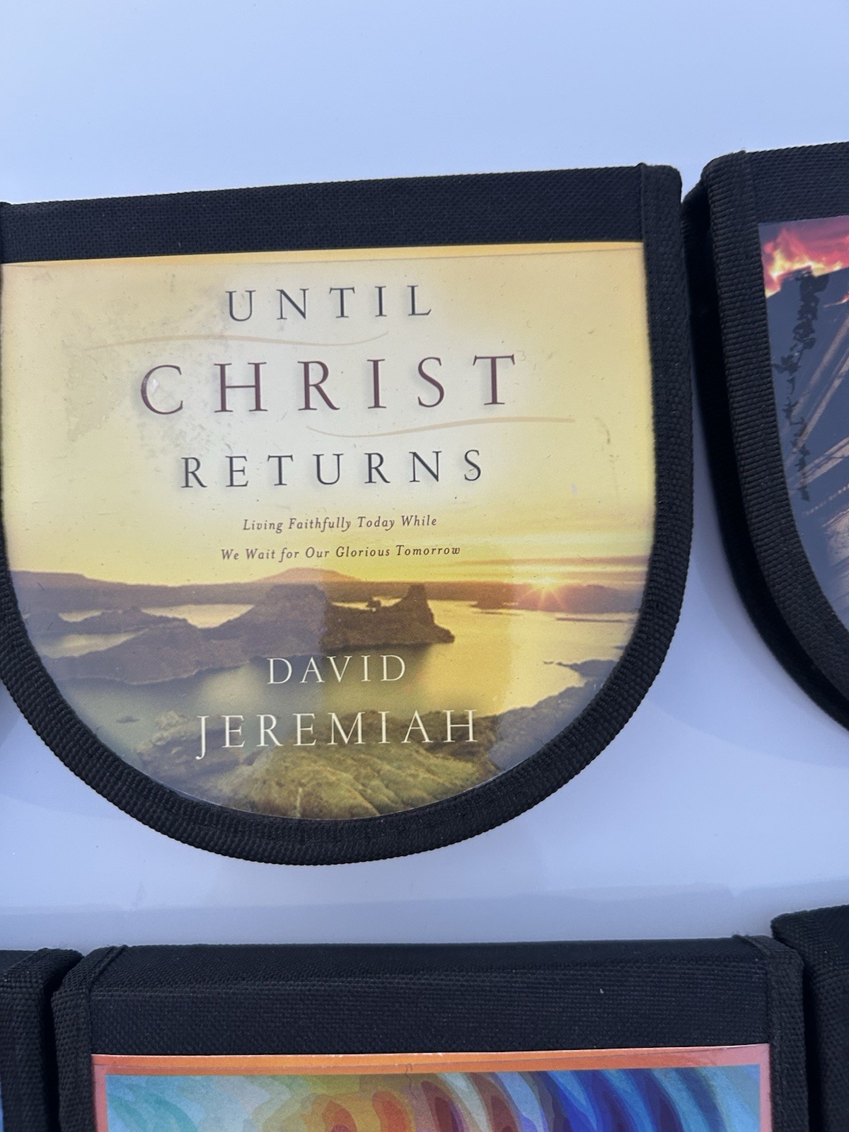 Dr. David Jeremiah Lot of 10 CDs Sermons and Teachings Series zippered cases