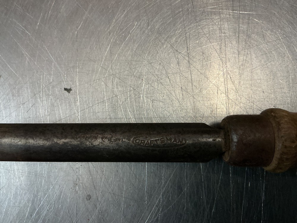 2 Vintage Craftsman Chisels