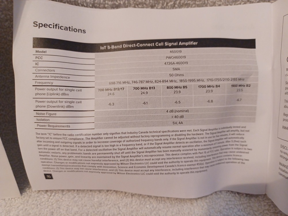 (NEW) SIGNAL SECURITY KIT WILSONPRO L-88