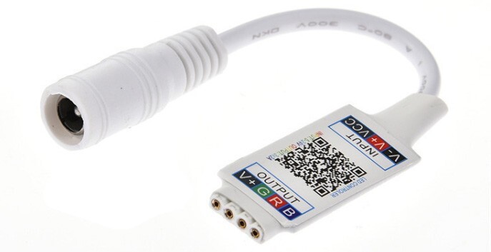 2X Mini Bluetooth RGB LED Strip Light Controller Wireless Smart Phone Control