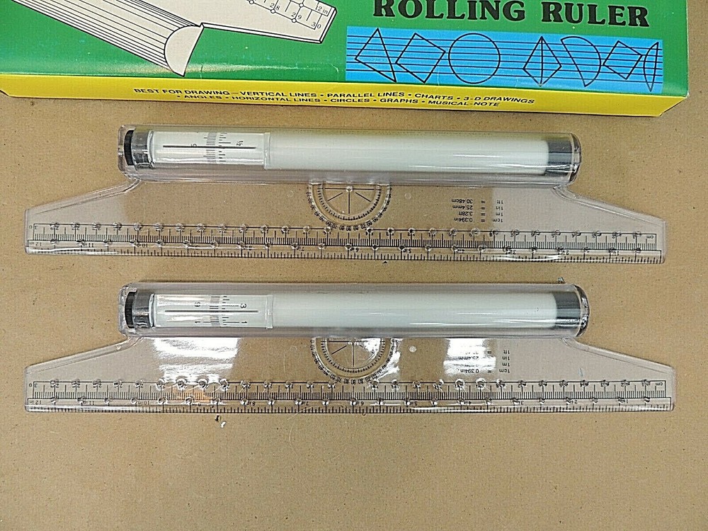 MULTI PURPOSE ROLLING RULER, TWO