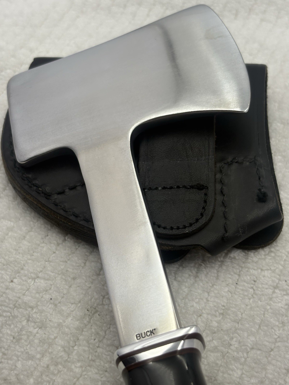 Buck USA 1961-1967 One Line Hatchet 10 1/8" Long With Sheath