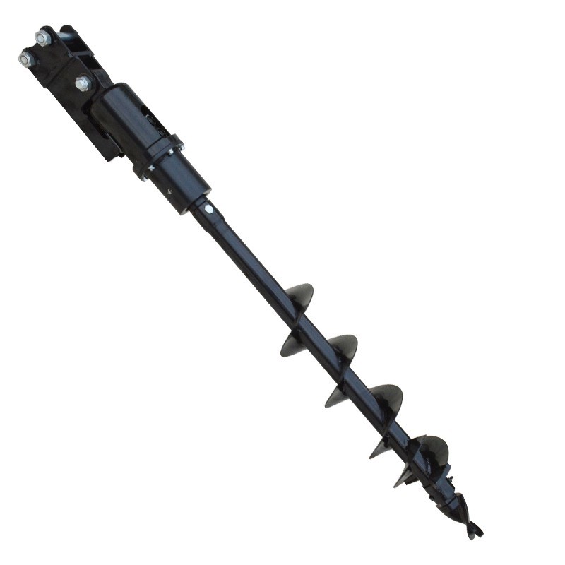 Mini Excavator Attachment 200mm Hydraulic Auger, New, Free Shipping