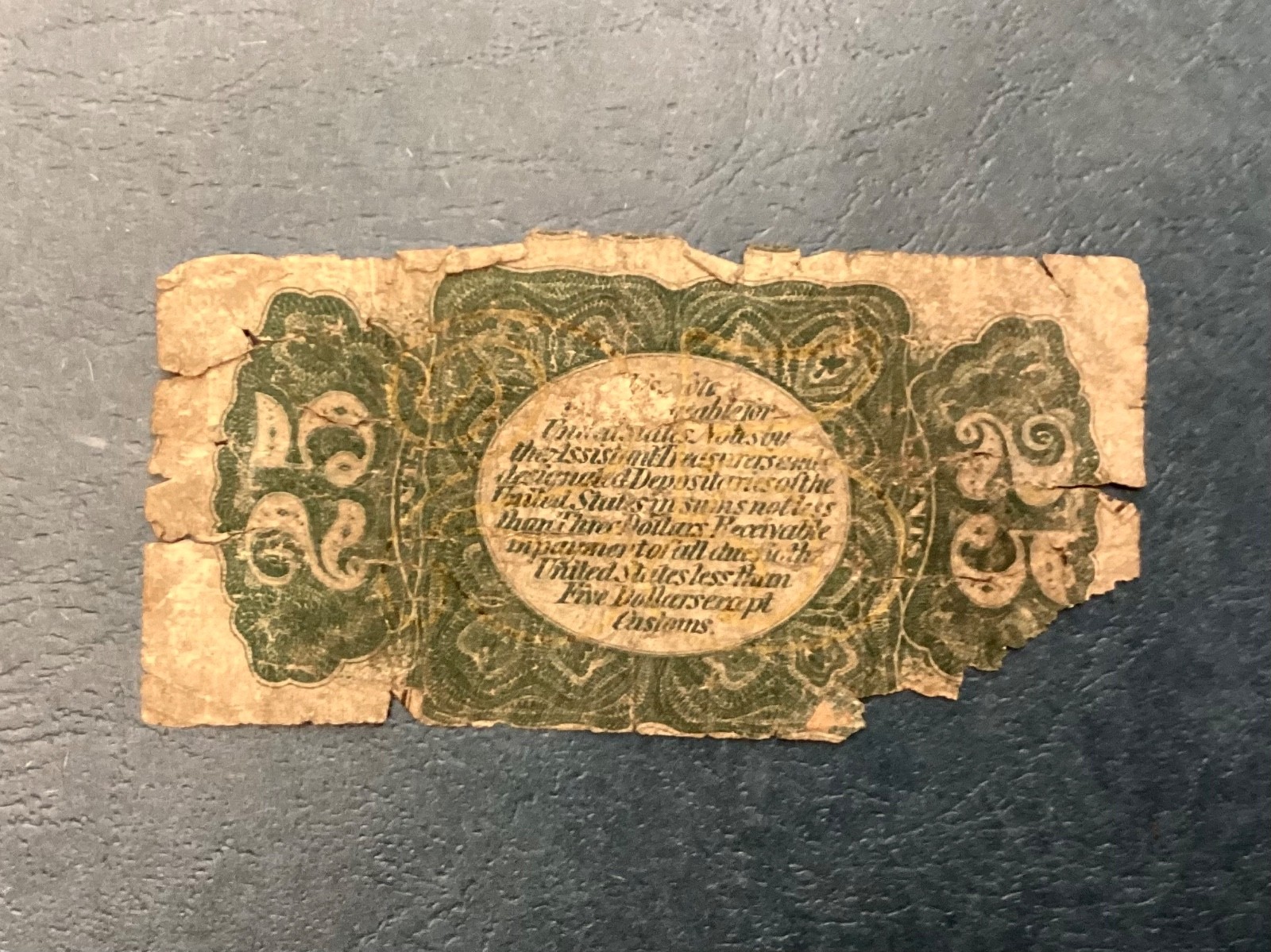 ~FR 1294 25 TWENTY FIVE CENTS THIRD ISSUE - FESSENDEN - FRACTIONAL CURRENCY