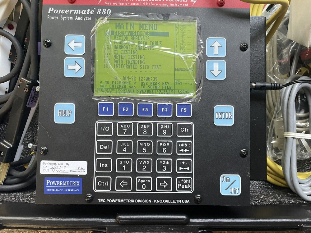 PowerMetrix PowerMate 330 Power System Analyzer - E
