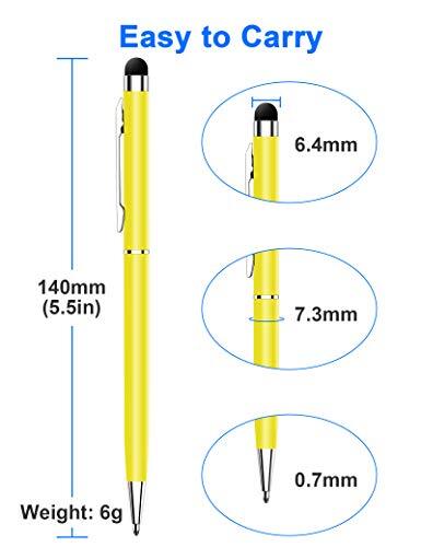 12x Universal Stylus Pens for Touch Screen Devices (iPad/iPhone/Tablets/Android)