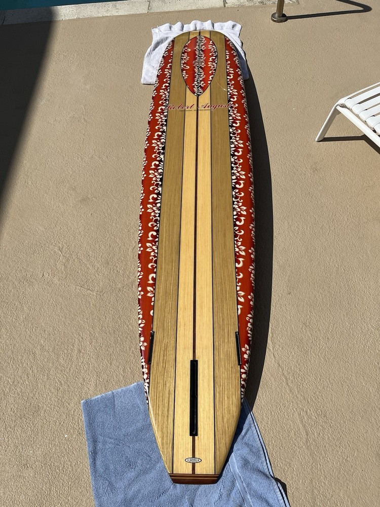 Robert August The One I Ride SurfTech 9'6" Surfboard Excellent Condition Extras!