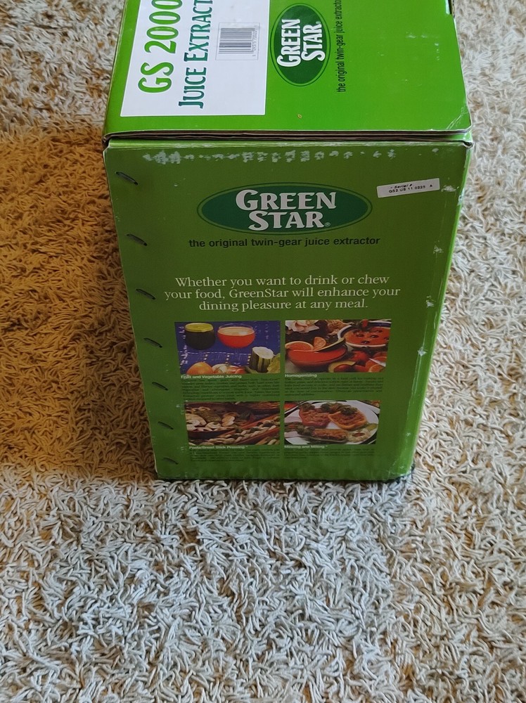 GreenStar Juice Extractor GS 2000 Twin Gear