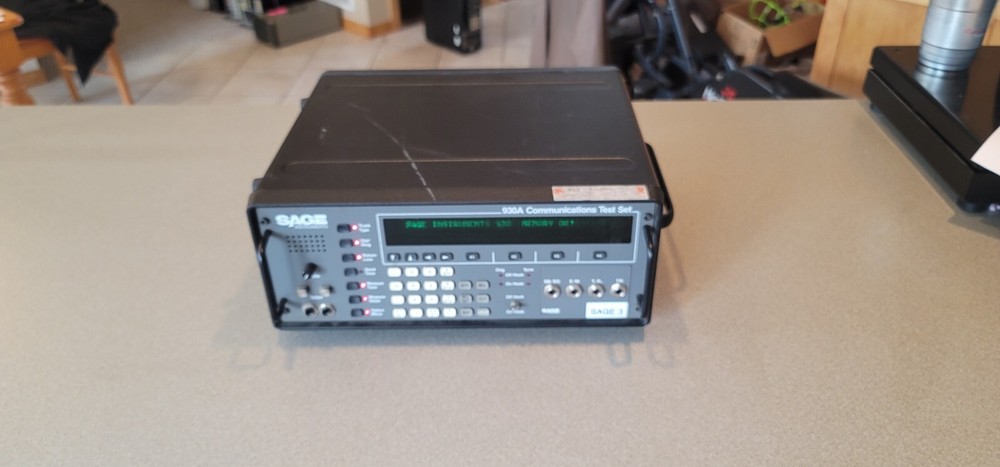 Sage Instruments 930A Communications Test Set *untested*