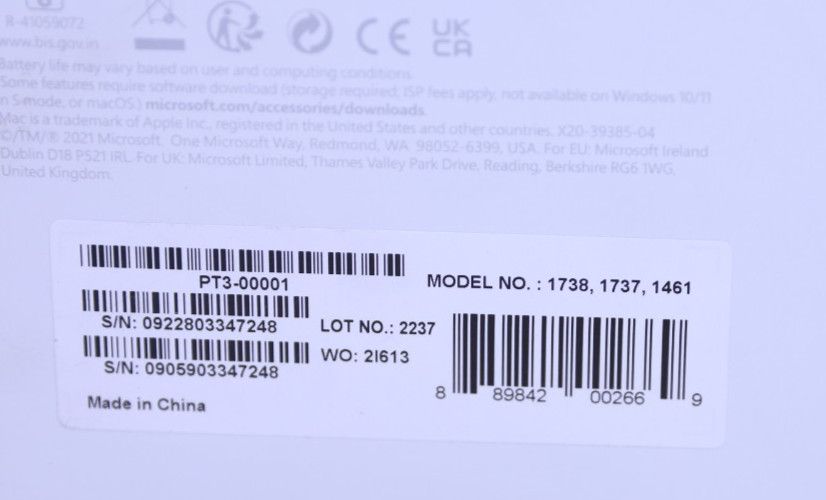 NEW- Microsoft Wireless Desktop 900 PT3-00001 Keyboard Mouse Combo USB