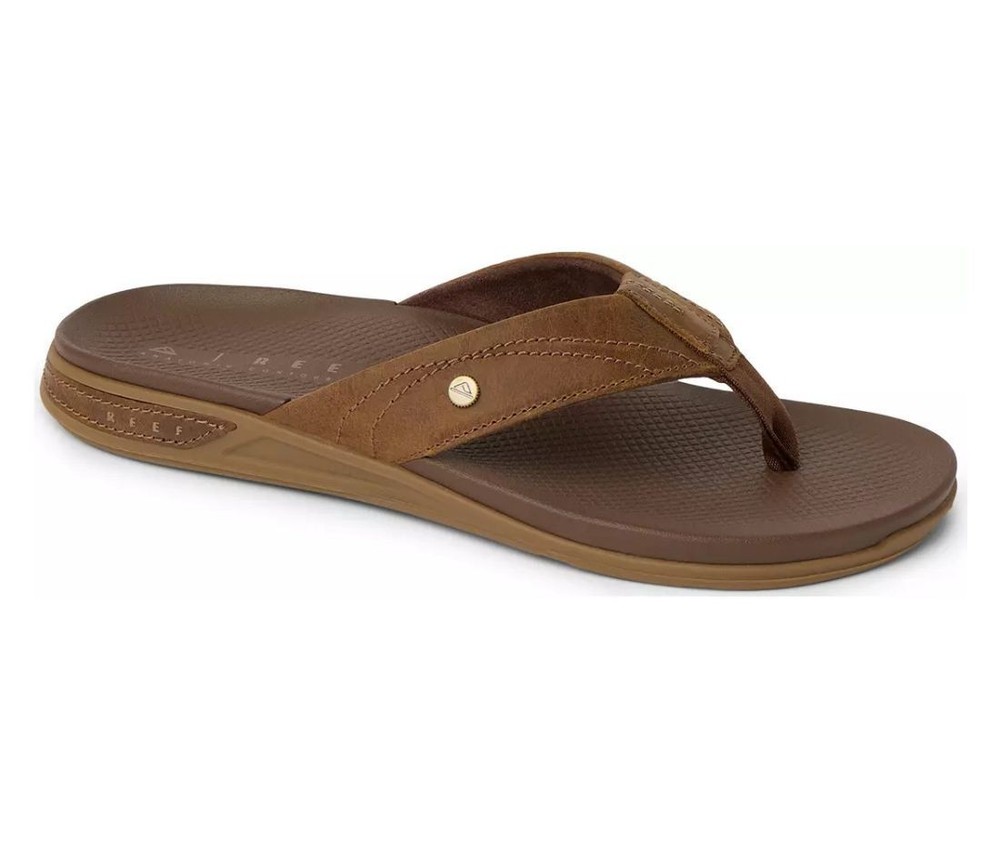 Reef Men's Phantom Lux Flip Flops Toffee Size 8-13