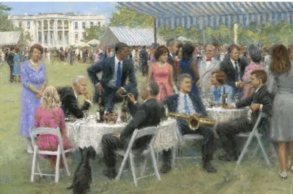 The Democratic Party by Andy Thomas - Canvas Giclee Ltd Ed S/N 2021 24x36