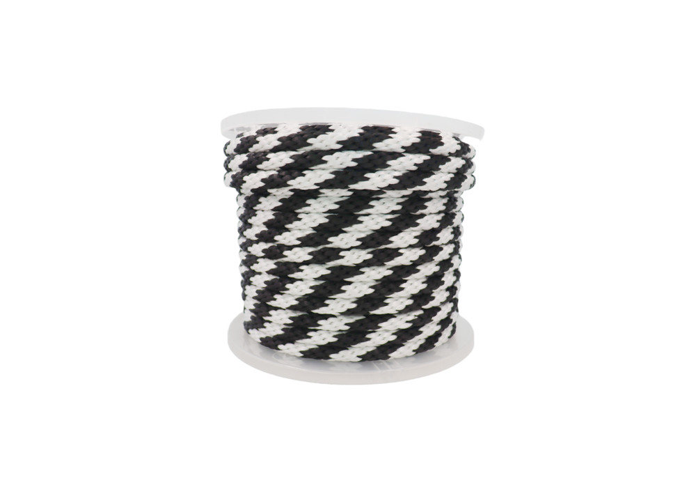 5/8'' 140ft Solid Braid Rope Utility Cord Strong Durable for Outdoor Camping Tie