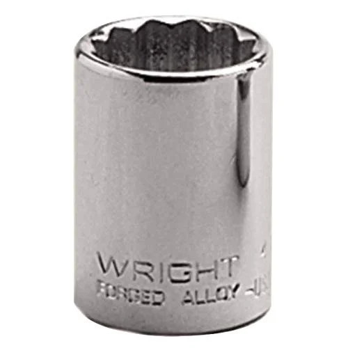 Wright Tool 4118 - 1/2Inch Drive 12 Point Standard Socket - 9/16Inch