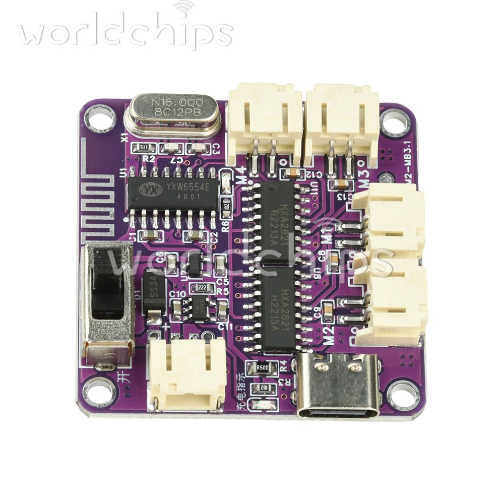 2.4G Rechargeable 8-Channel RC Toy Car Remote Control Receiver Board Module Kit