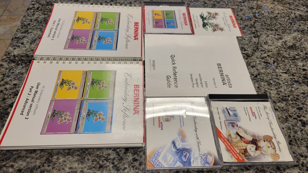 Bernina Embroidery Software 3 Installation Replacement CD PLUS