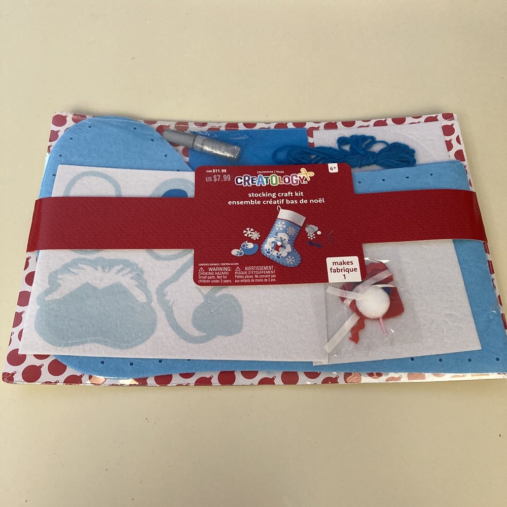 Creatology Christmas DIY Stocking Craft Kit *NEW*
