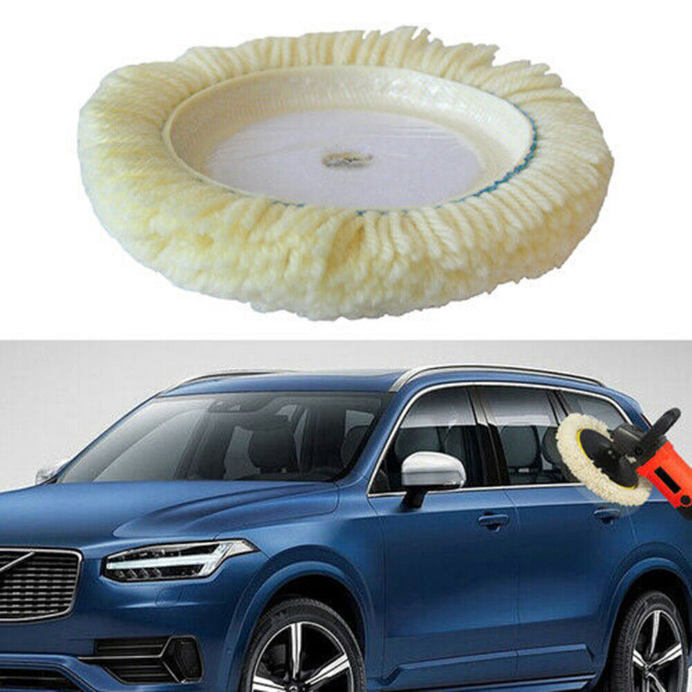 Polishing Pad Buffing Pad Kit Wool Polishing Pad Hook Loop Buffing Pad for Drill