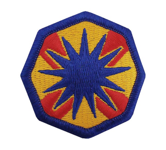 13th Expeditionary Sustainment Command Color Patch with Hook Fastener
