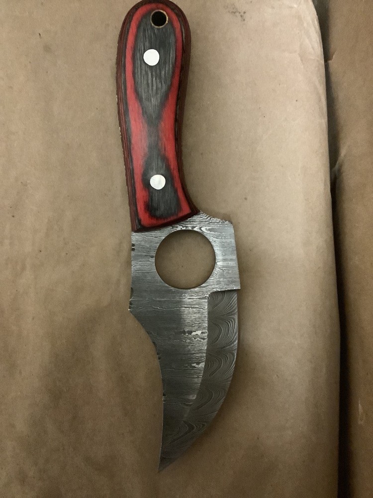 DAMASCUS RED HANDLE SKINNER (G29009403)