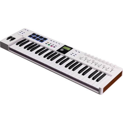 Arturia KeyLab Essential mk3 49-Key Universal MIDI Controller + Software (White)