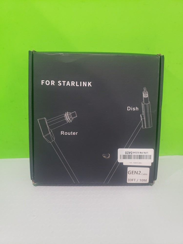 Starlink Standard Cable 10M / 33 Ft (Open Box)