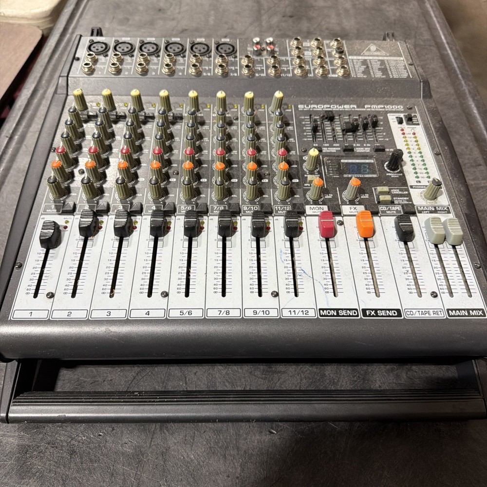 behringer europower pmp1000 Mixer *untested* READ
