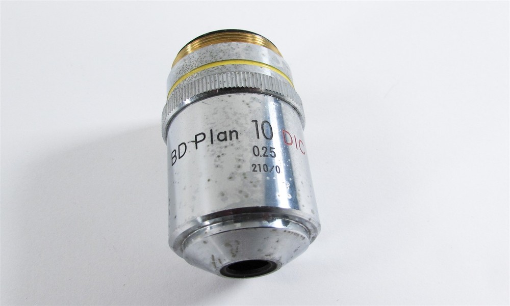 USED Nikon BD Plan 10 DIC Microscope Objective - 0.25 210/0