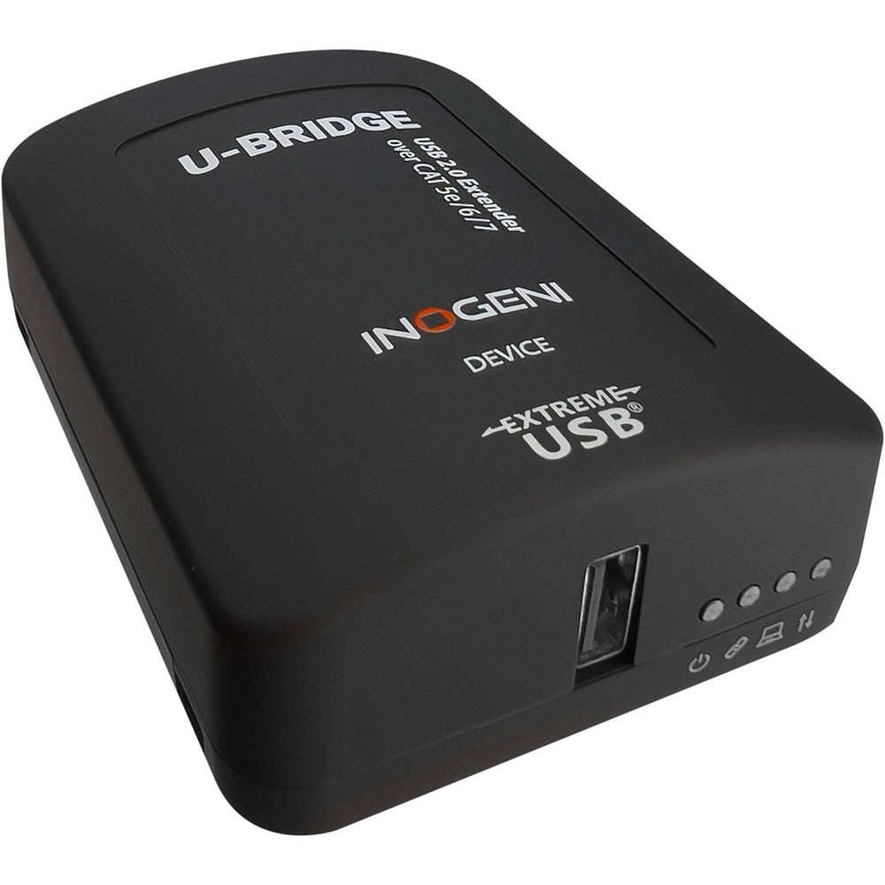 INOGENI U-BRIDGE Single-Port USB 2.0 Extender, 330' Range