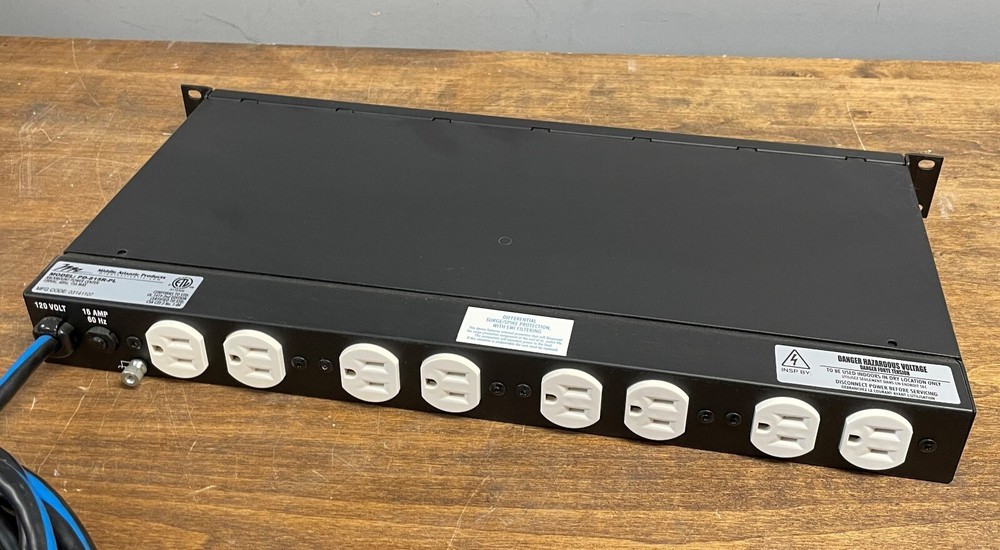 Middle Atlantic PD-815R-PL Rackmount Power Center