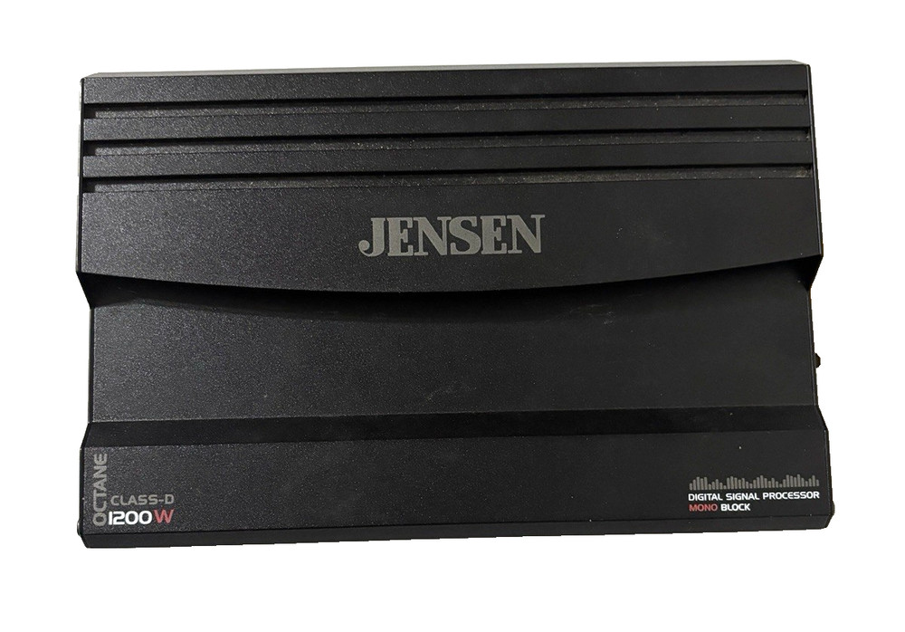 JENSEN XDA91RB Class-D Mono Octane 1200W Amplifier with Fuses