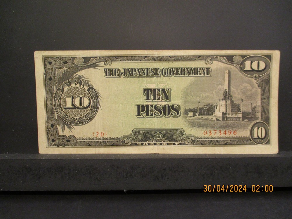 JAPANESE GOVERNMENT PESO NOTES