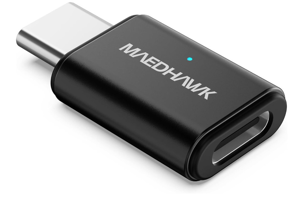 MaedHawk Bypass Motorcycle CarPlay Bluetooth Headset Adapter with Black