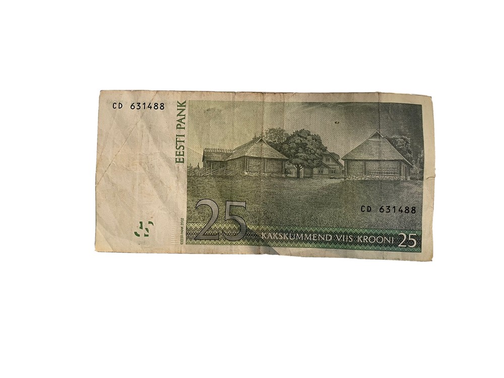 25 Estonian Krooni (2002)