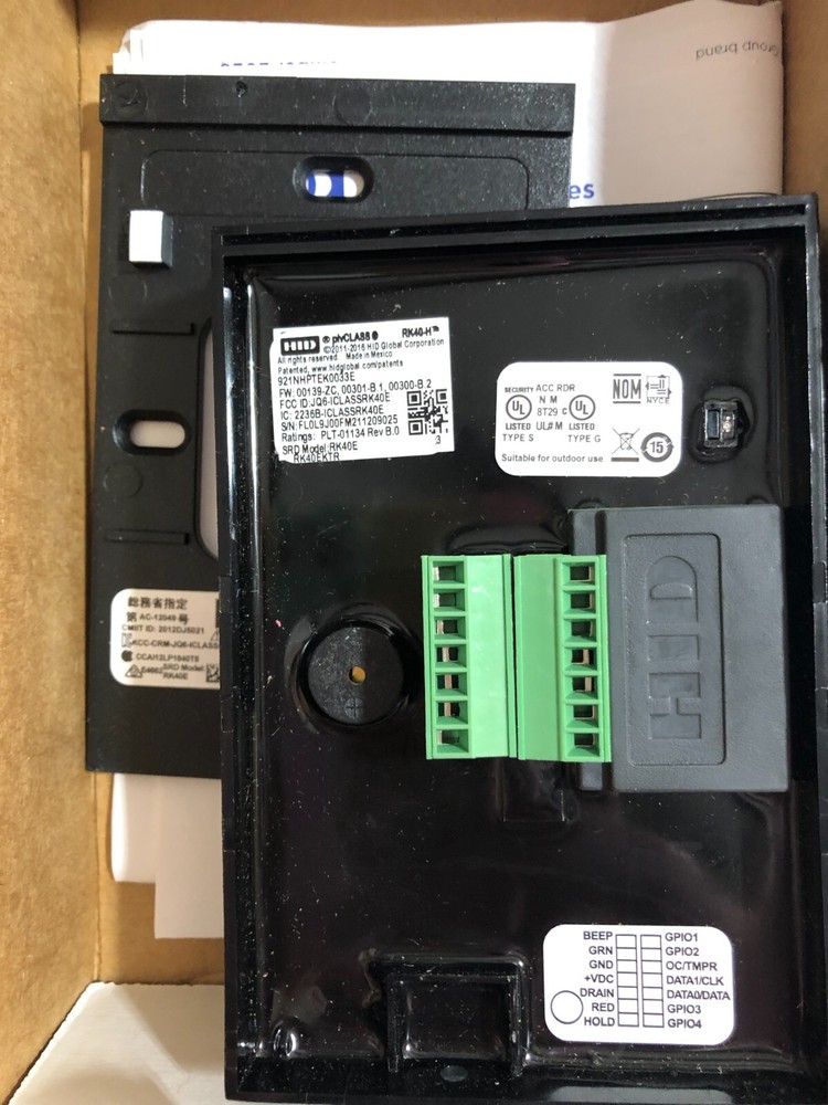 HID 921NHPTEK0033E Keypad Reader