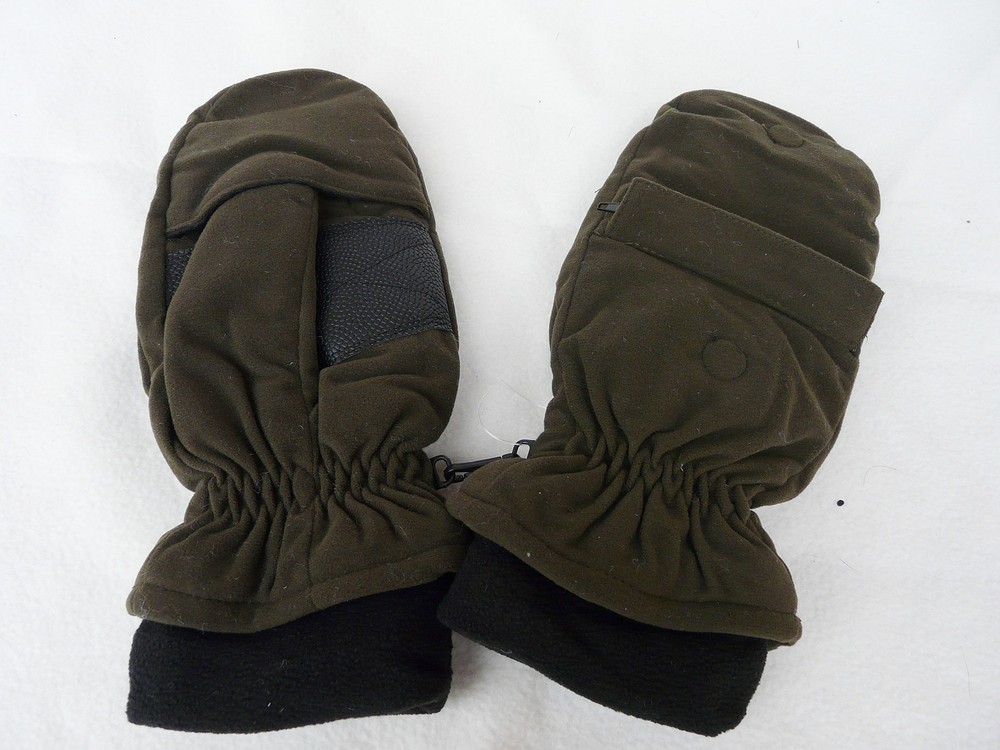 Akah - Special Thermal Mittens with Finger Caps - Thinsulate Insulation