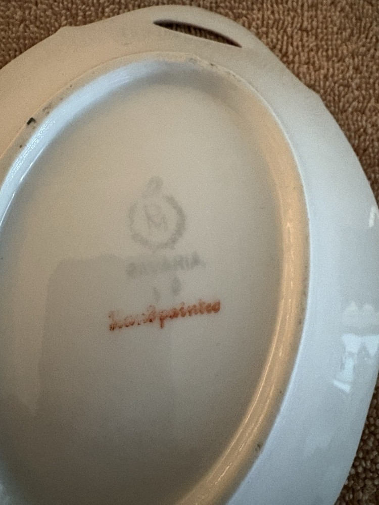 Vintage Creamer With Plate