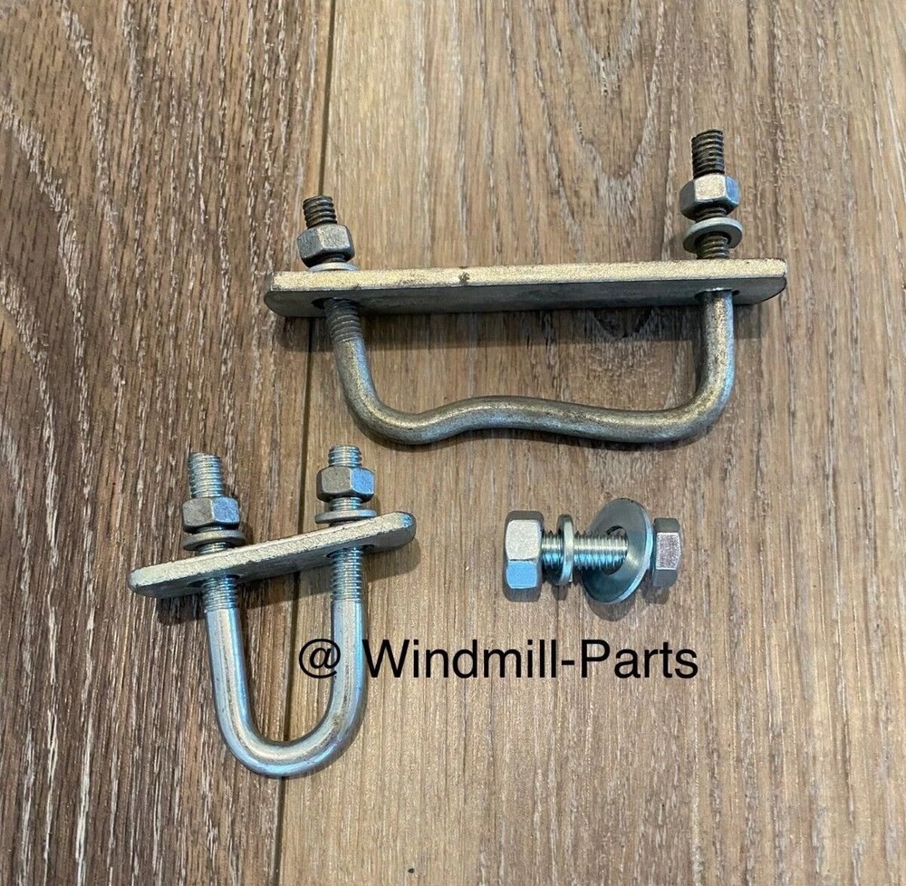 10ft Aermotor  Windmill  B702 or 602 Vane Stem U-Bolts