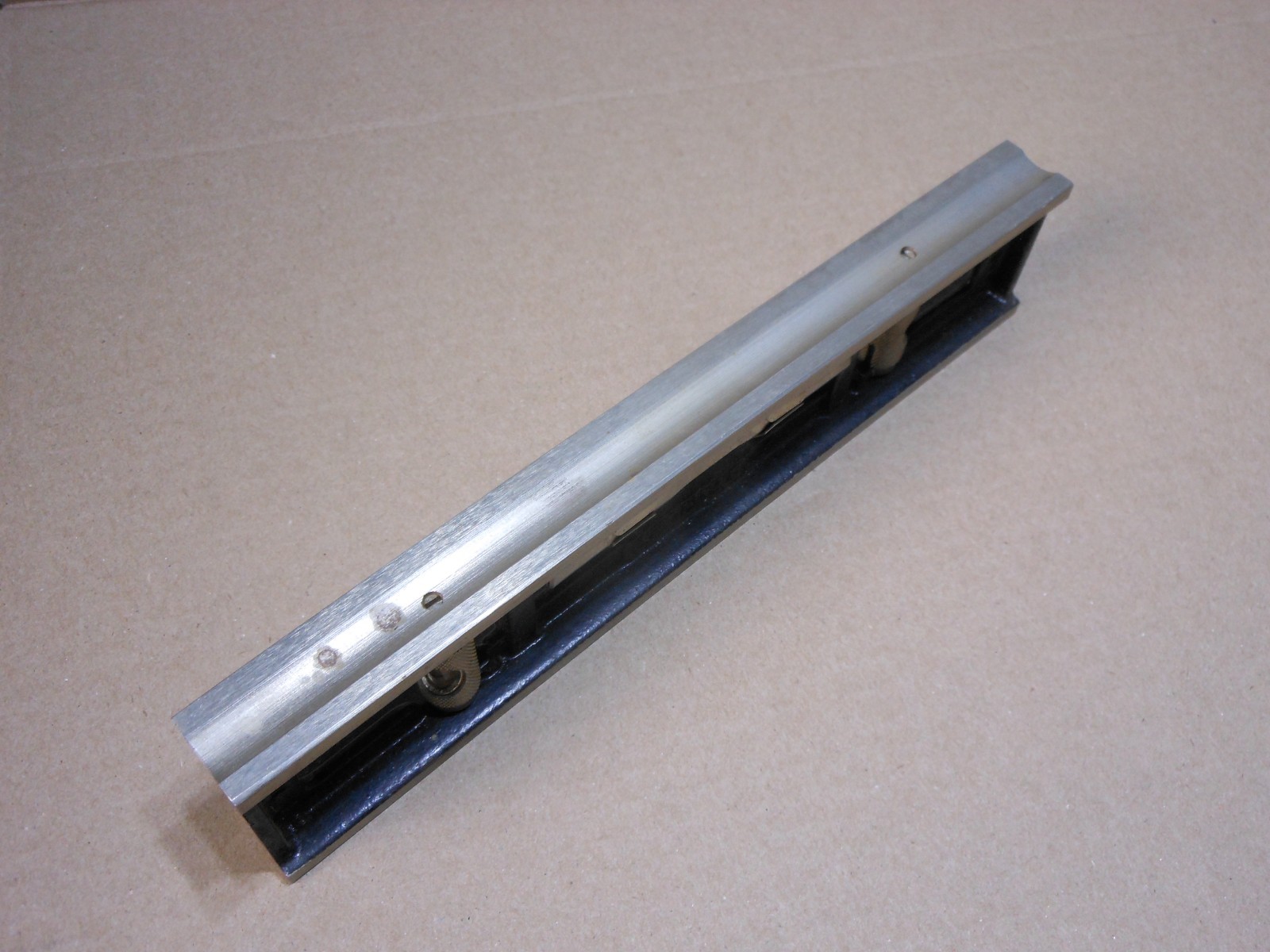 Vintage Stanley 36G 9" Cast Iron Level 3 Vial