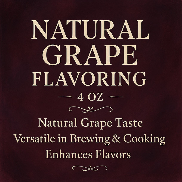 Brewers Best Natural Grape Flavoring 4 oz